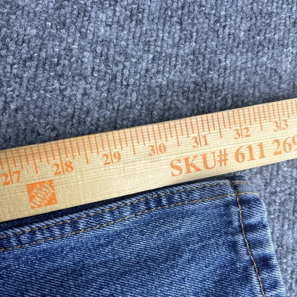 VINTAGE Levis 550 Jeans Men 40x32 Blue Medium Wash Tapered Cotton Baggy Workwear